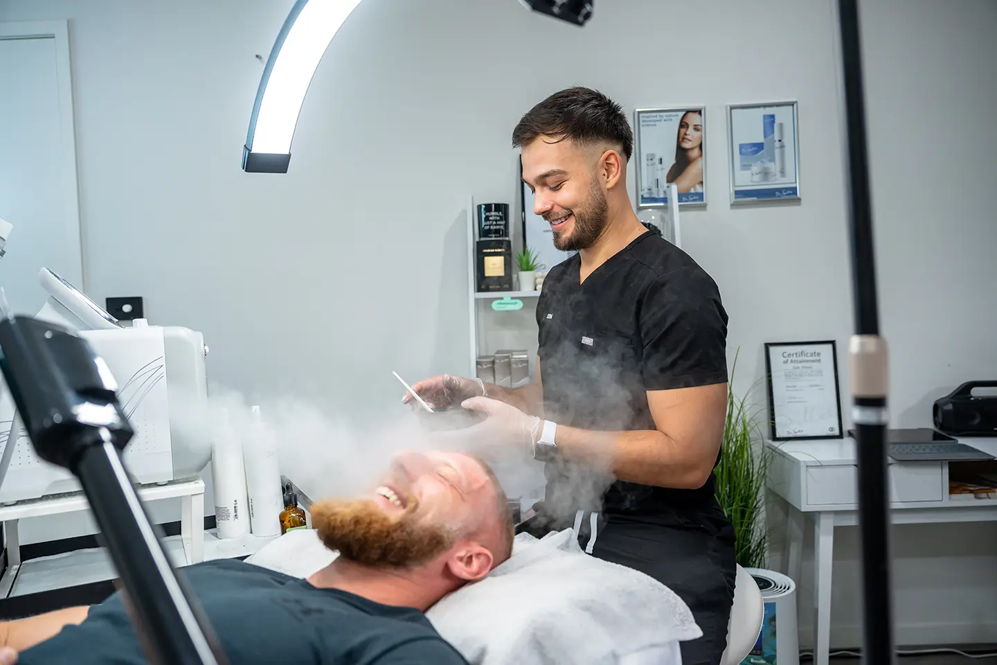 Inside Alphadermis Aesthetic Clinic