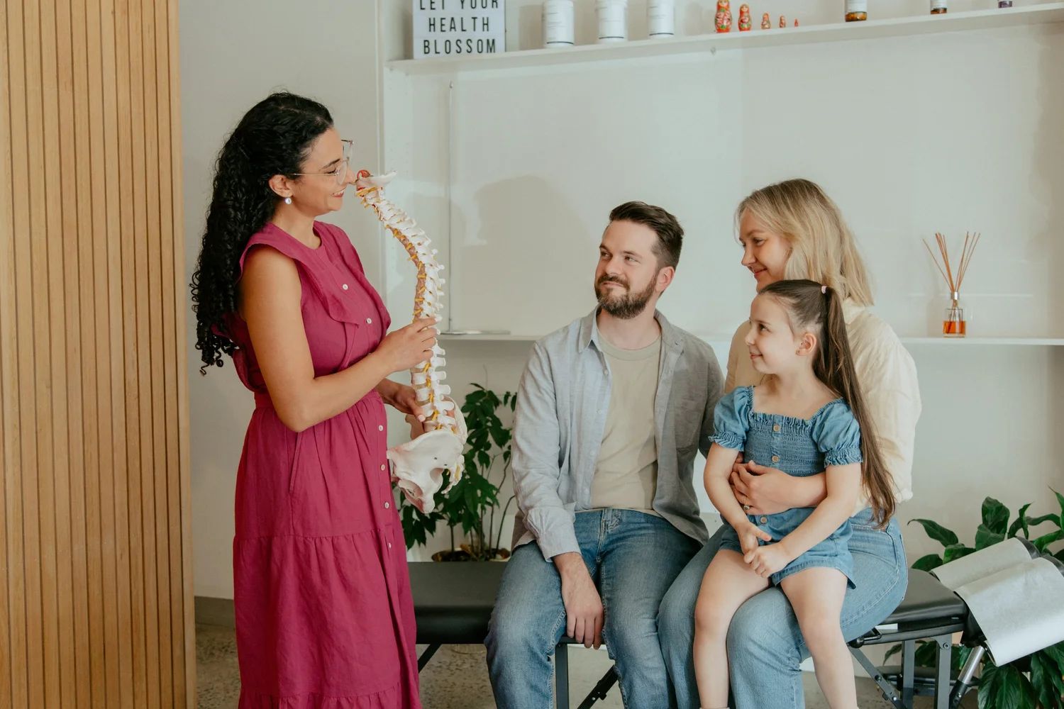 Inside Blossom Family Chiropractic