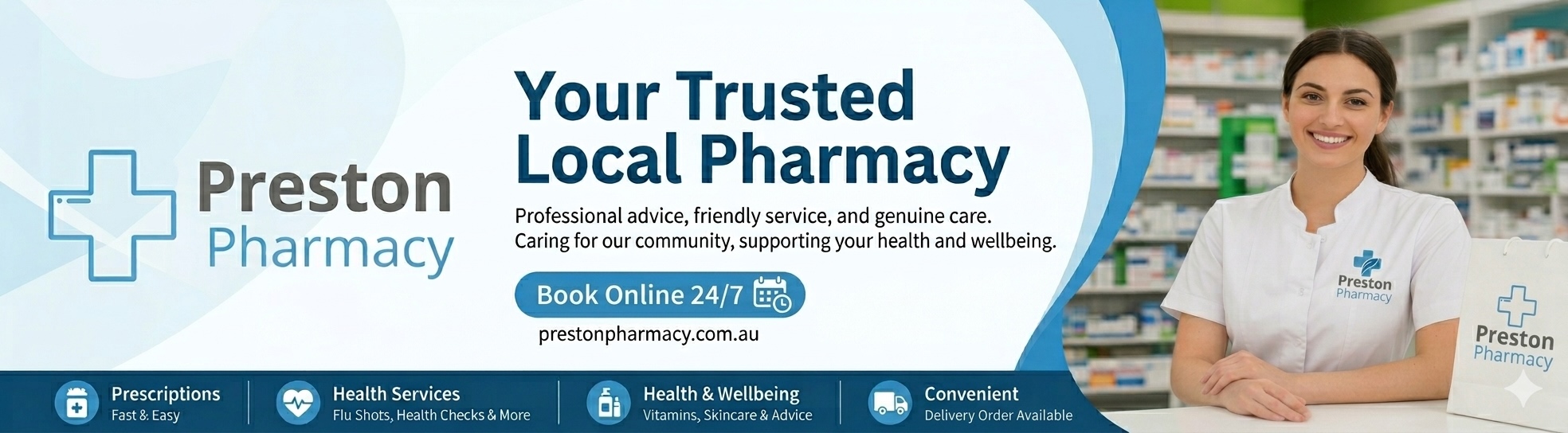 Inside Preston Community Pharmacy